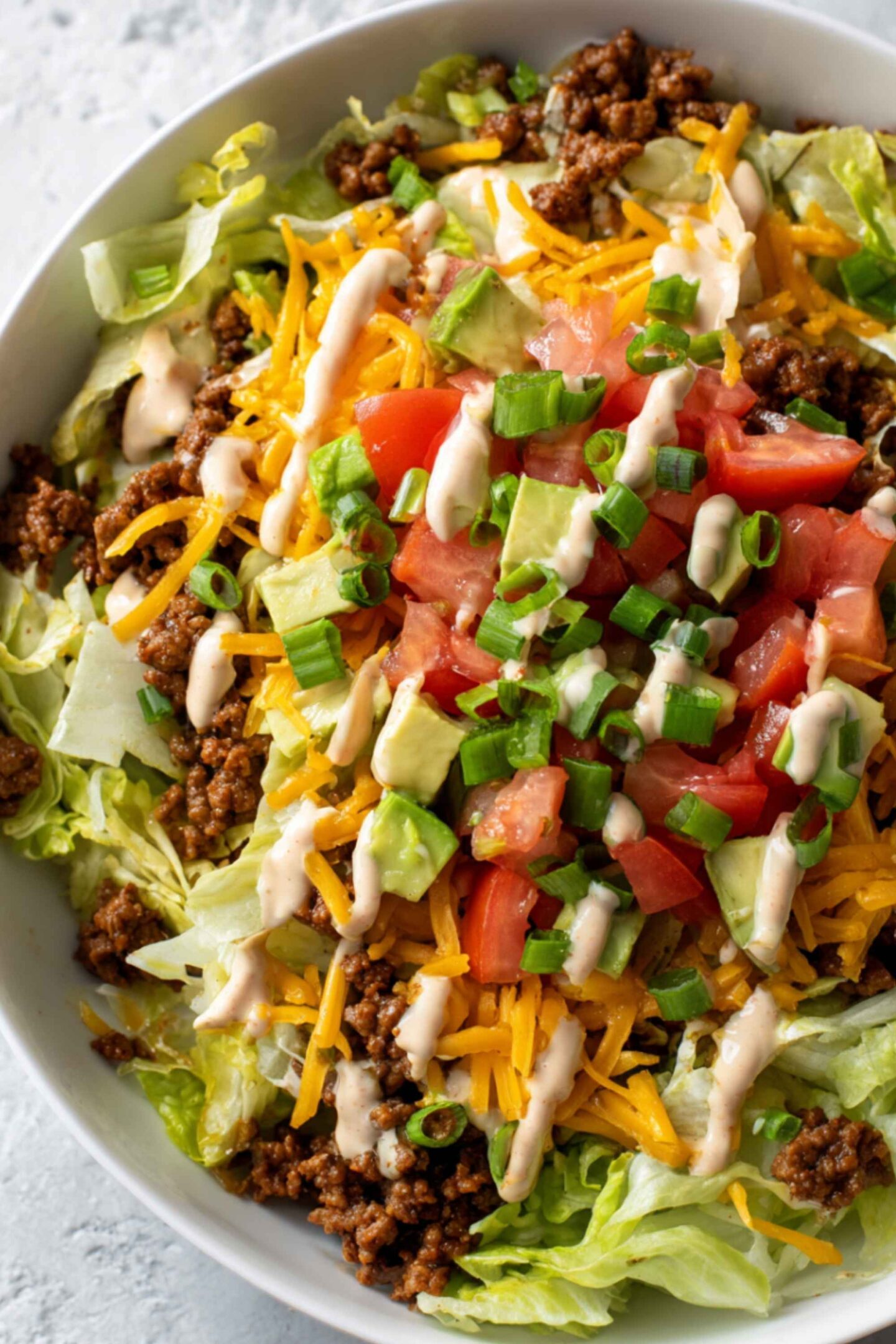 keto taco salad