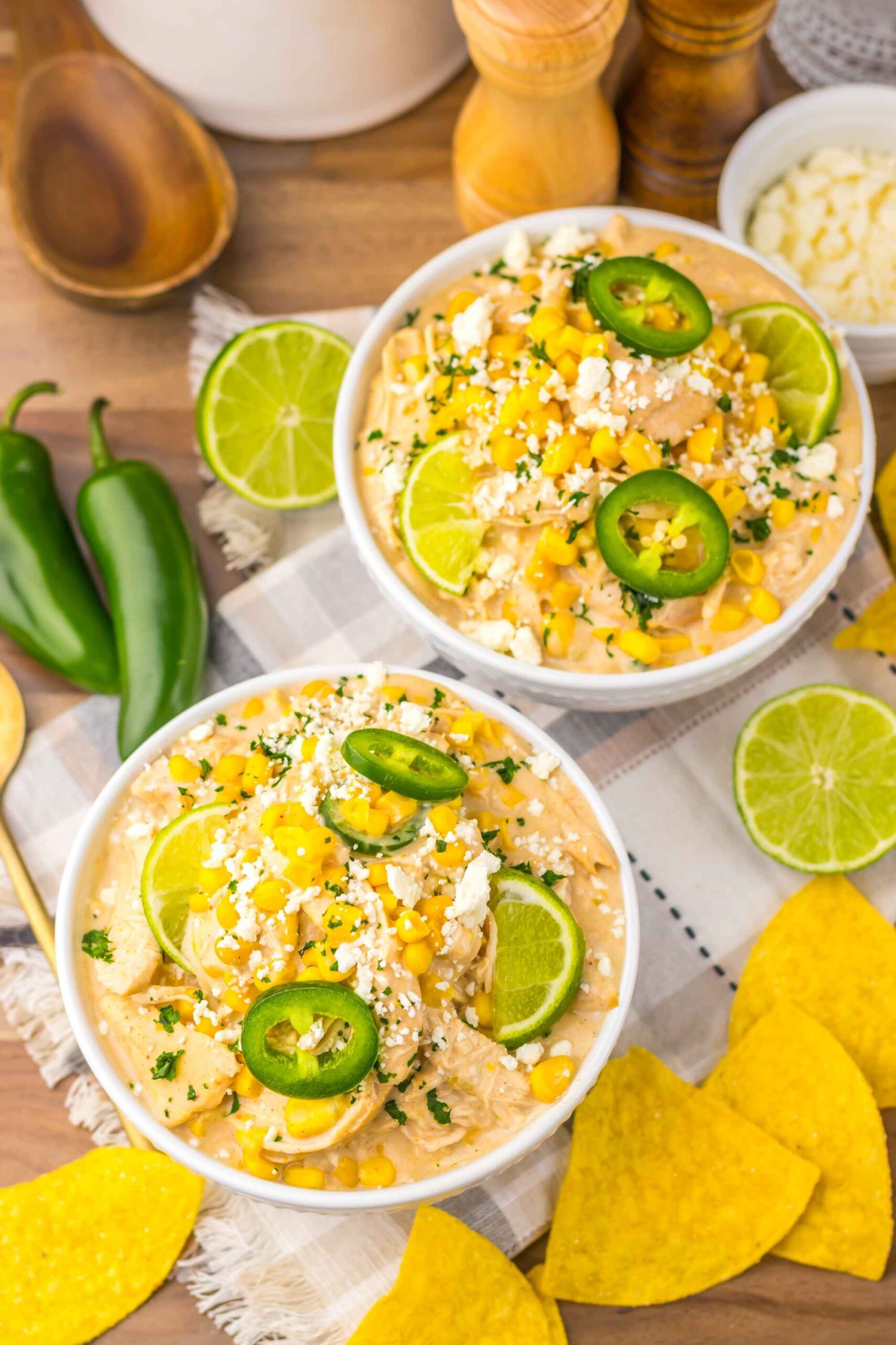 mexican chicken chili bowls
