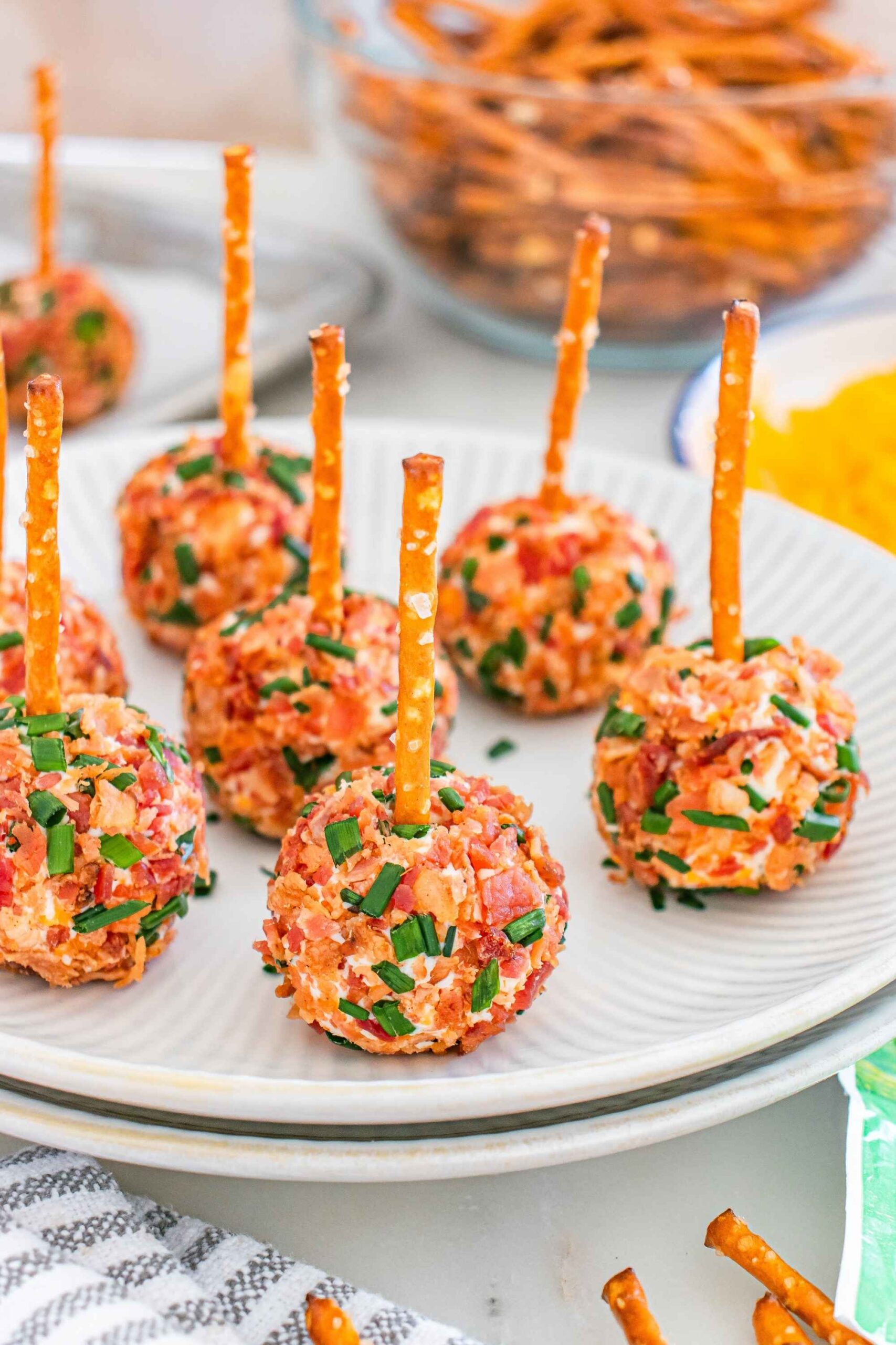 mini bacon cheese balls