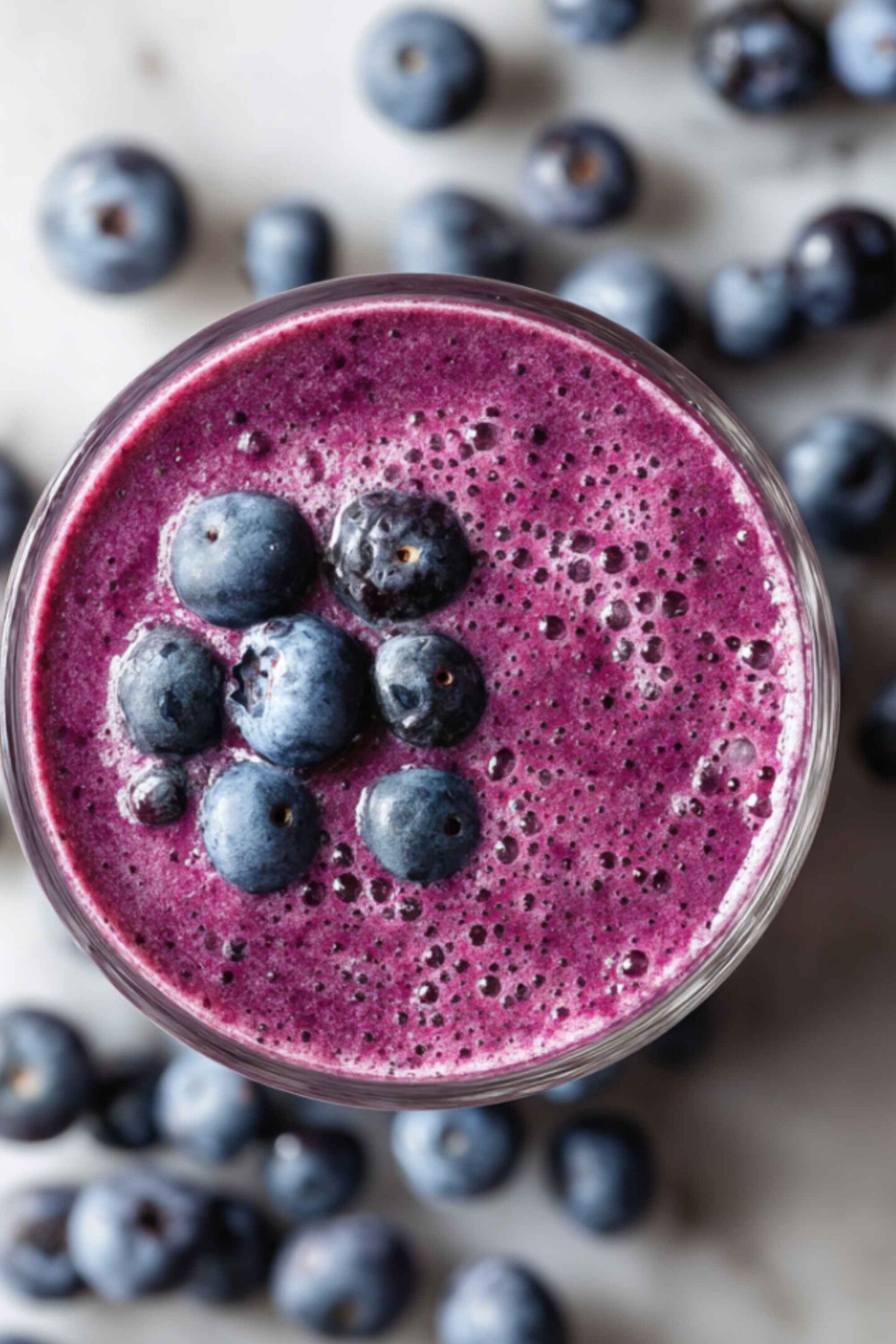 blueberry cottage cheese smoothie