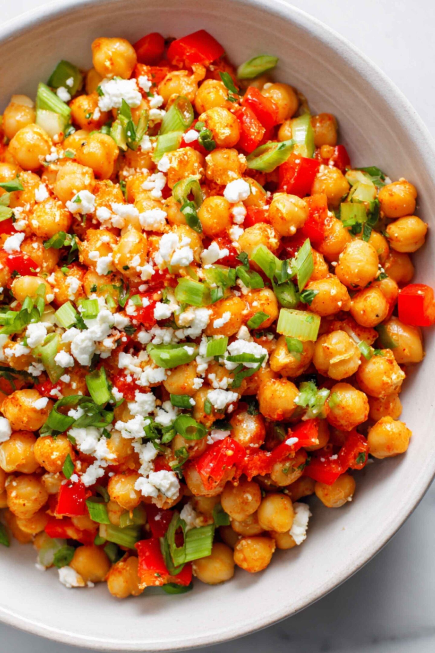 buffalo chickpea salad