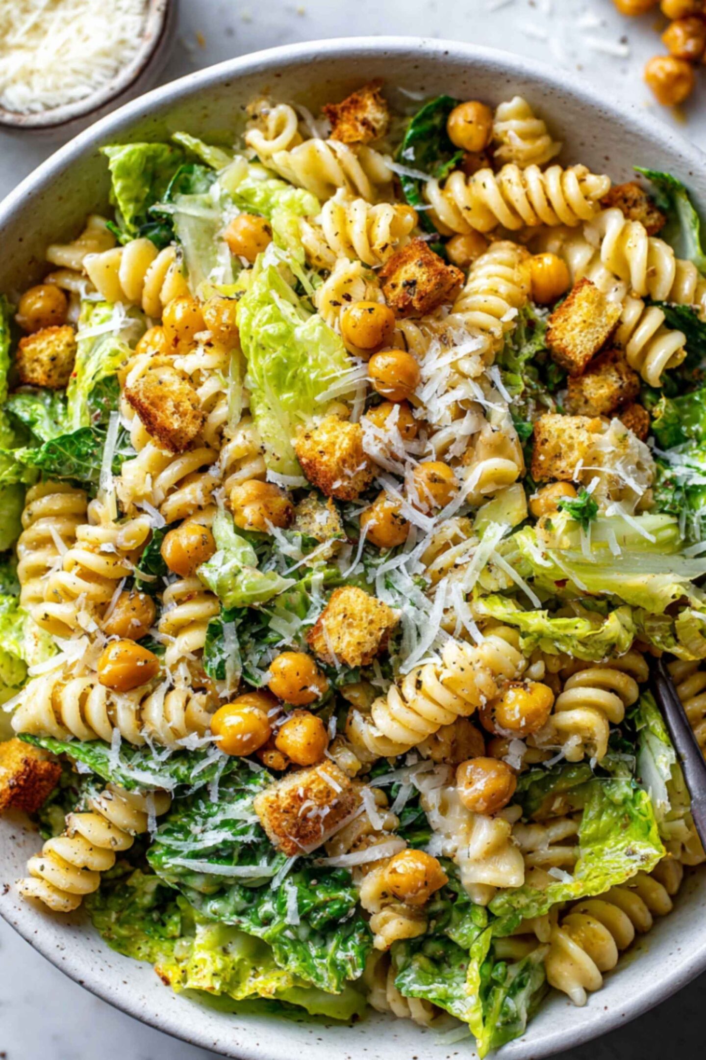 chickpea caesar salad