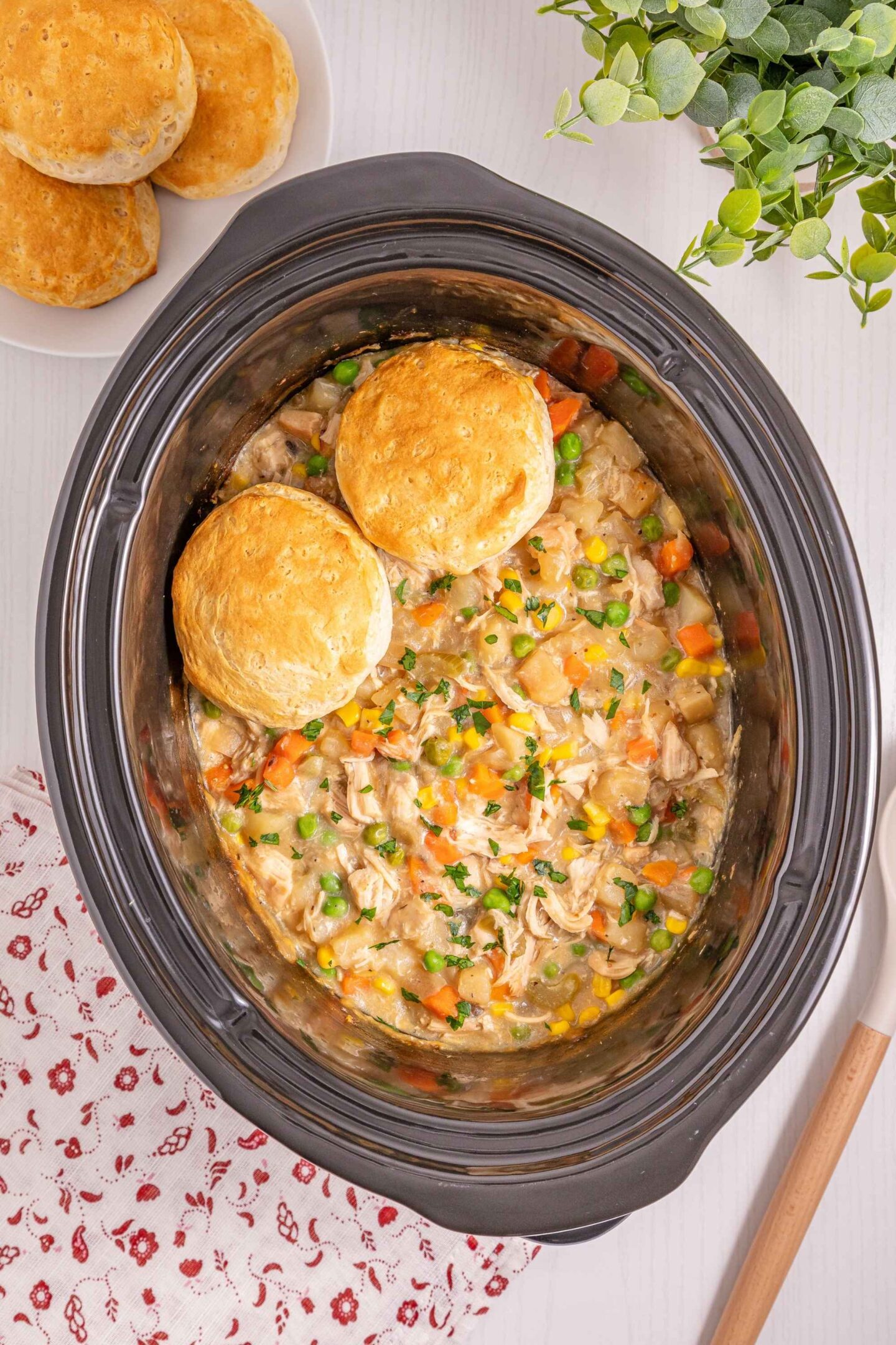 crockpot chicken pot pie