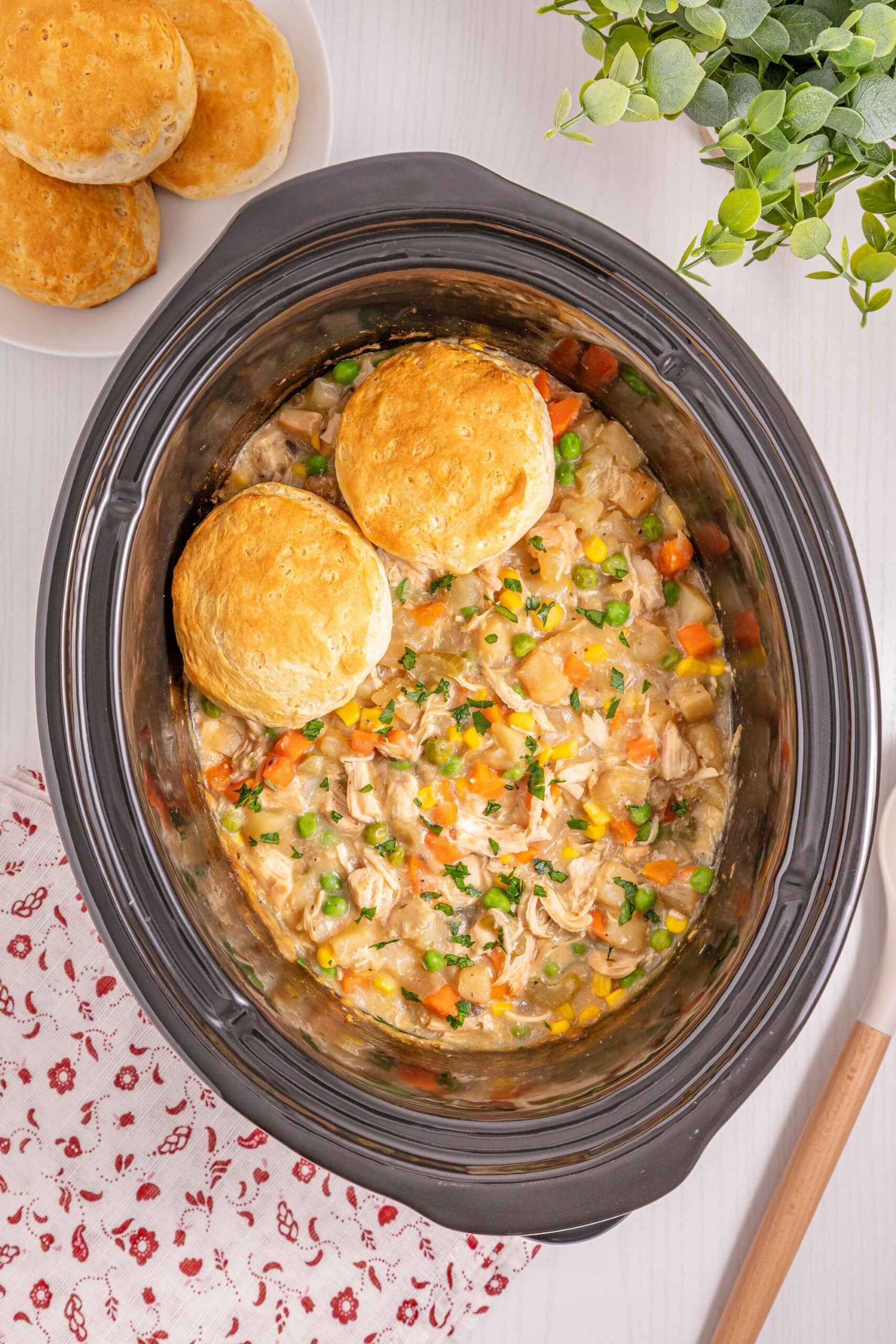 crockpot chicken pot pie