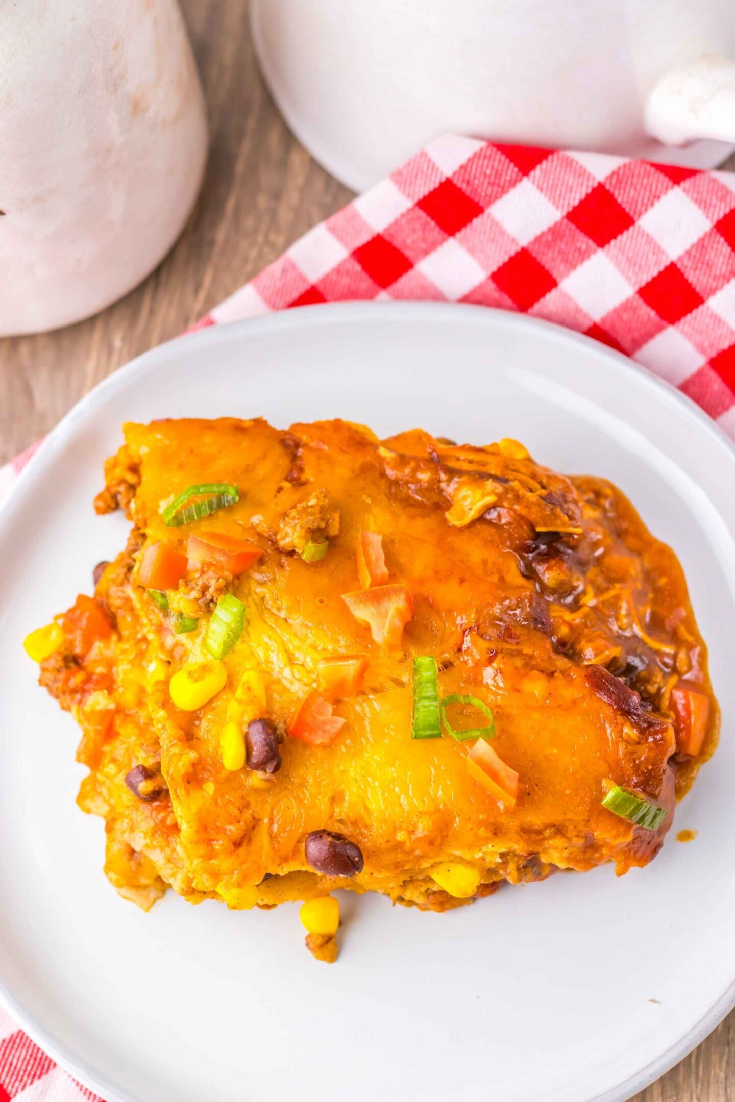 crockpot ground beef casserole