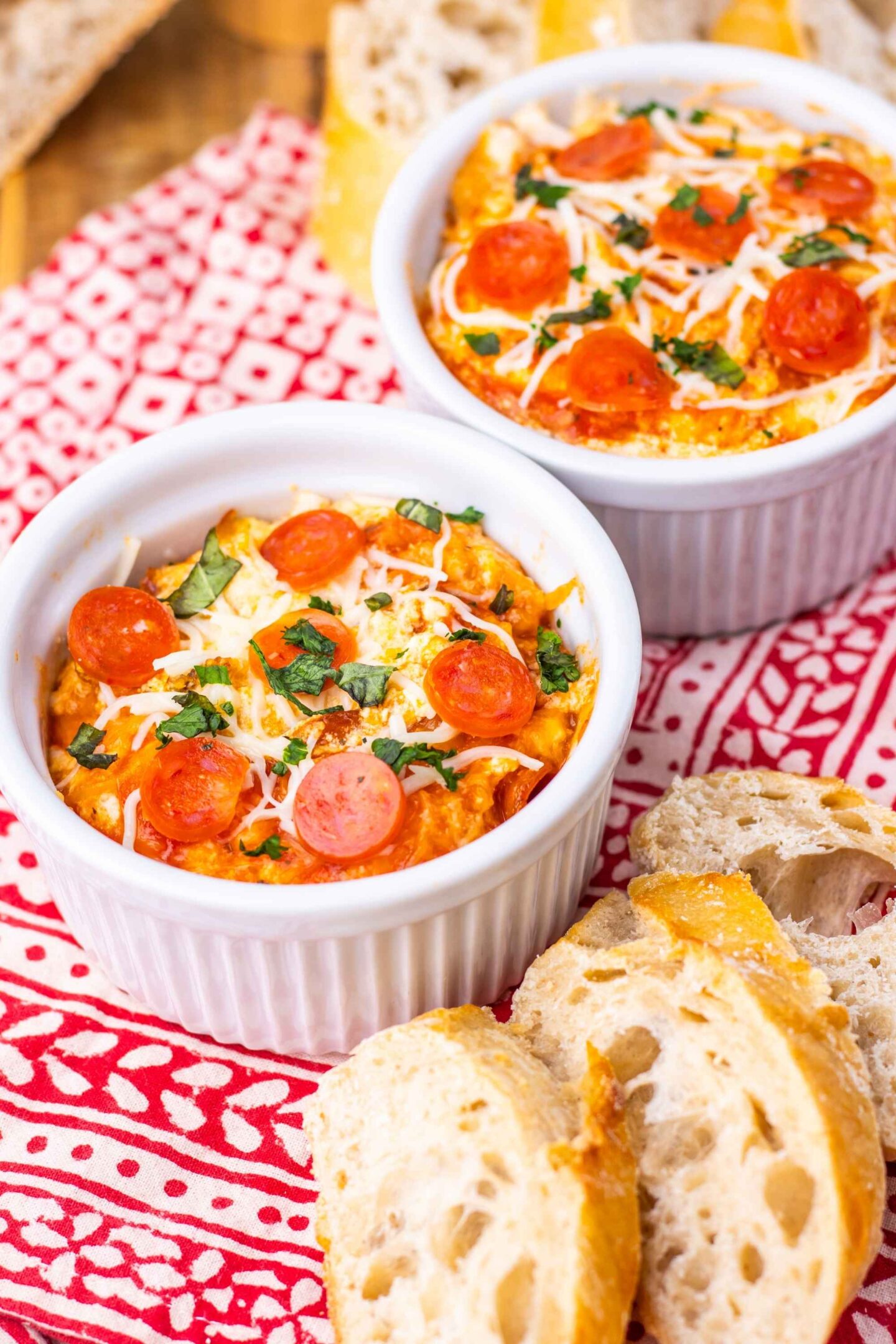 crockpot pizza dip pots