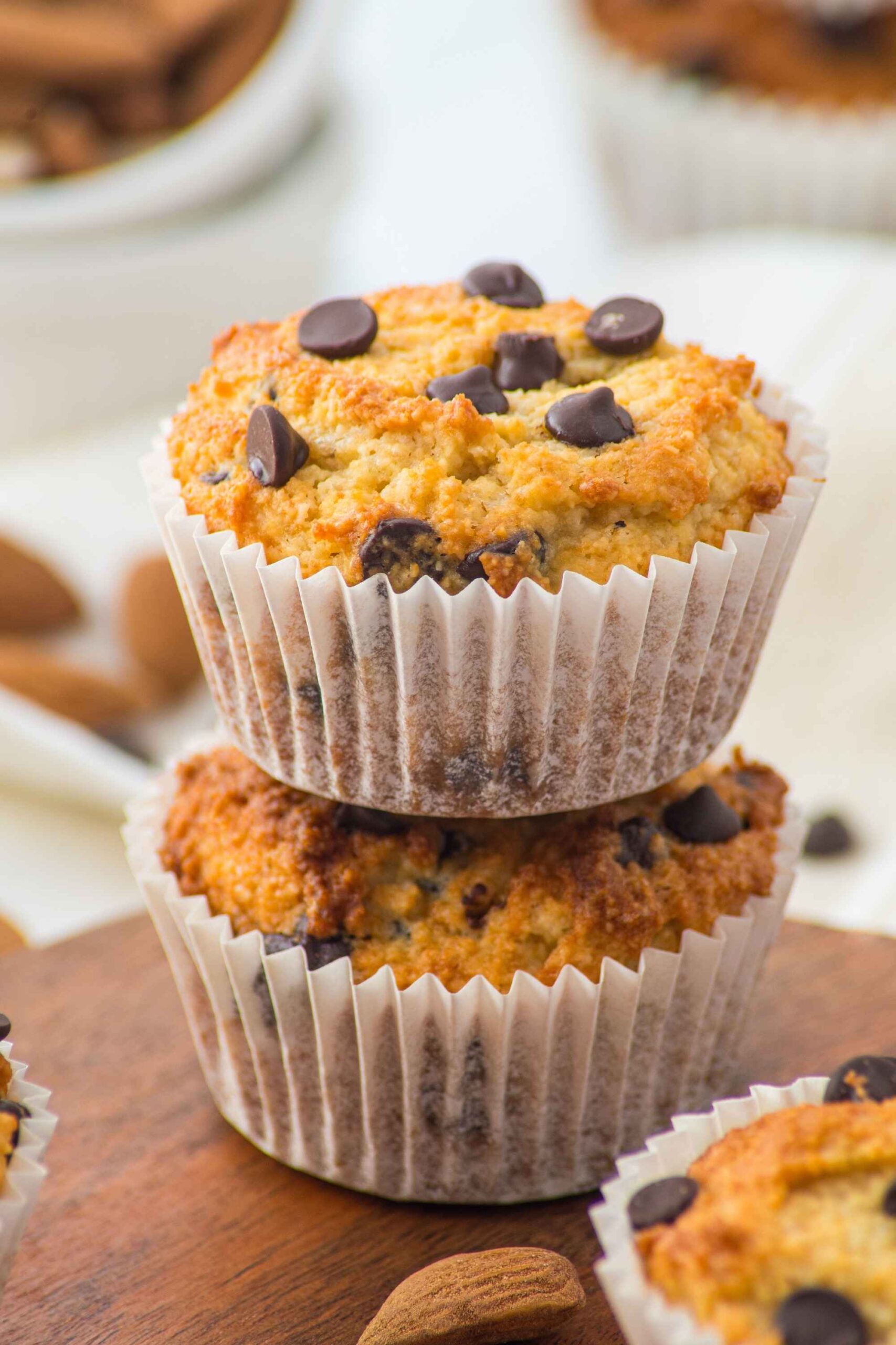 keto chocolate chip muffins