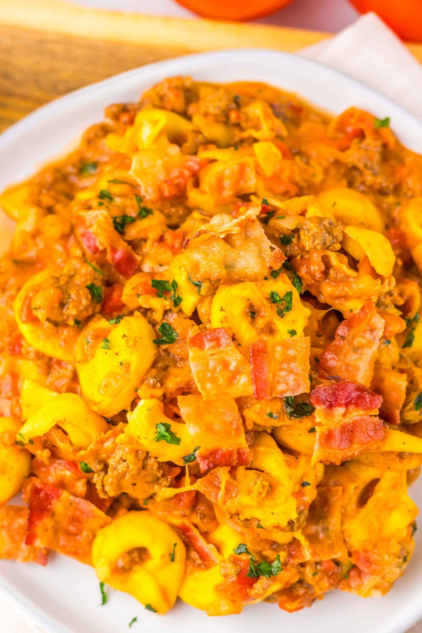 cheeseburger tortellini