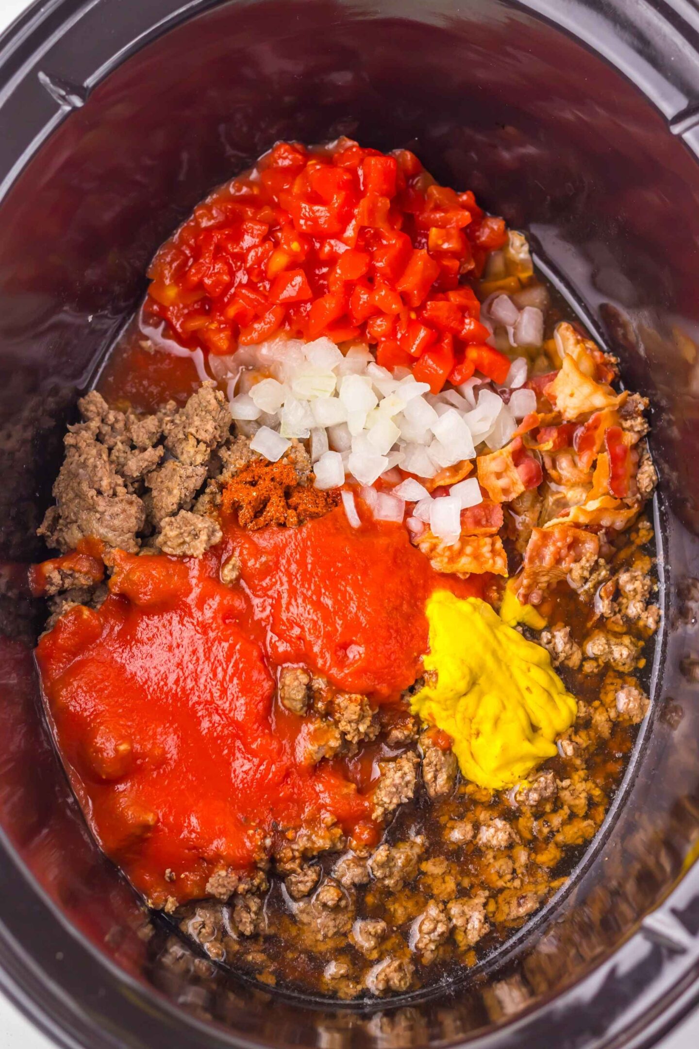 cheeseburger tortellini base