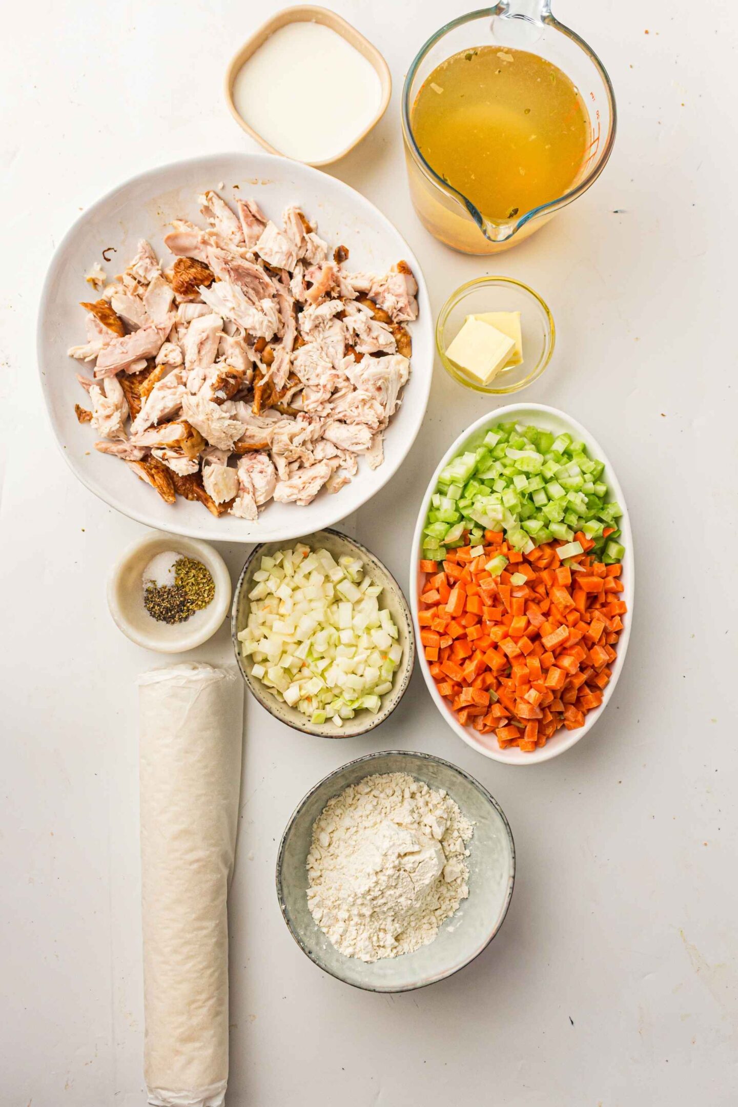 chicken pot pie ingredients