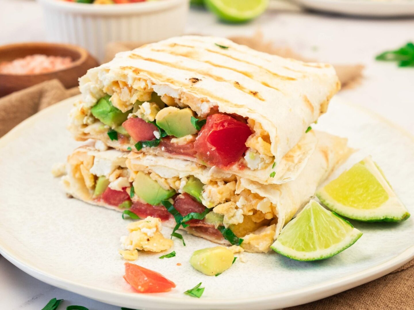 cottage cheese protein wrap