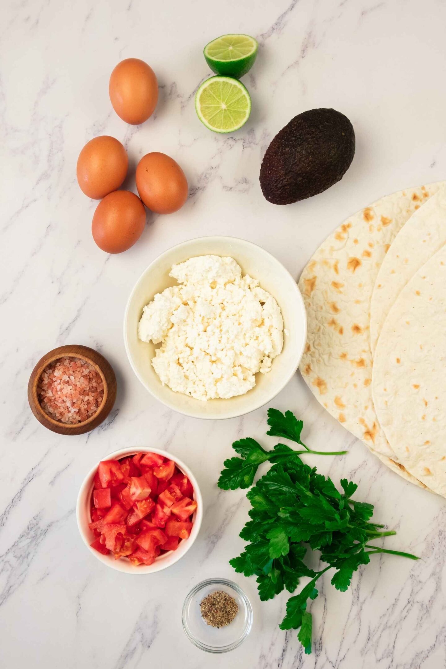 cottage cheese wrap ingredients