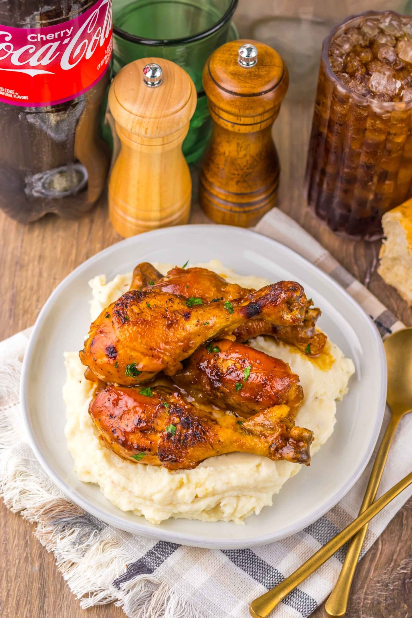 crockpot bbq cola drumsticks