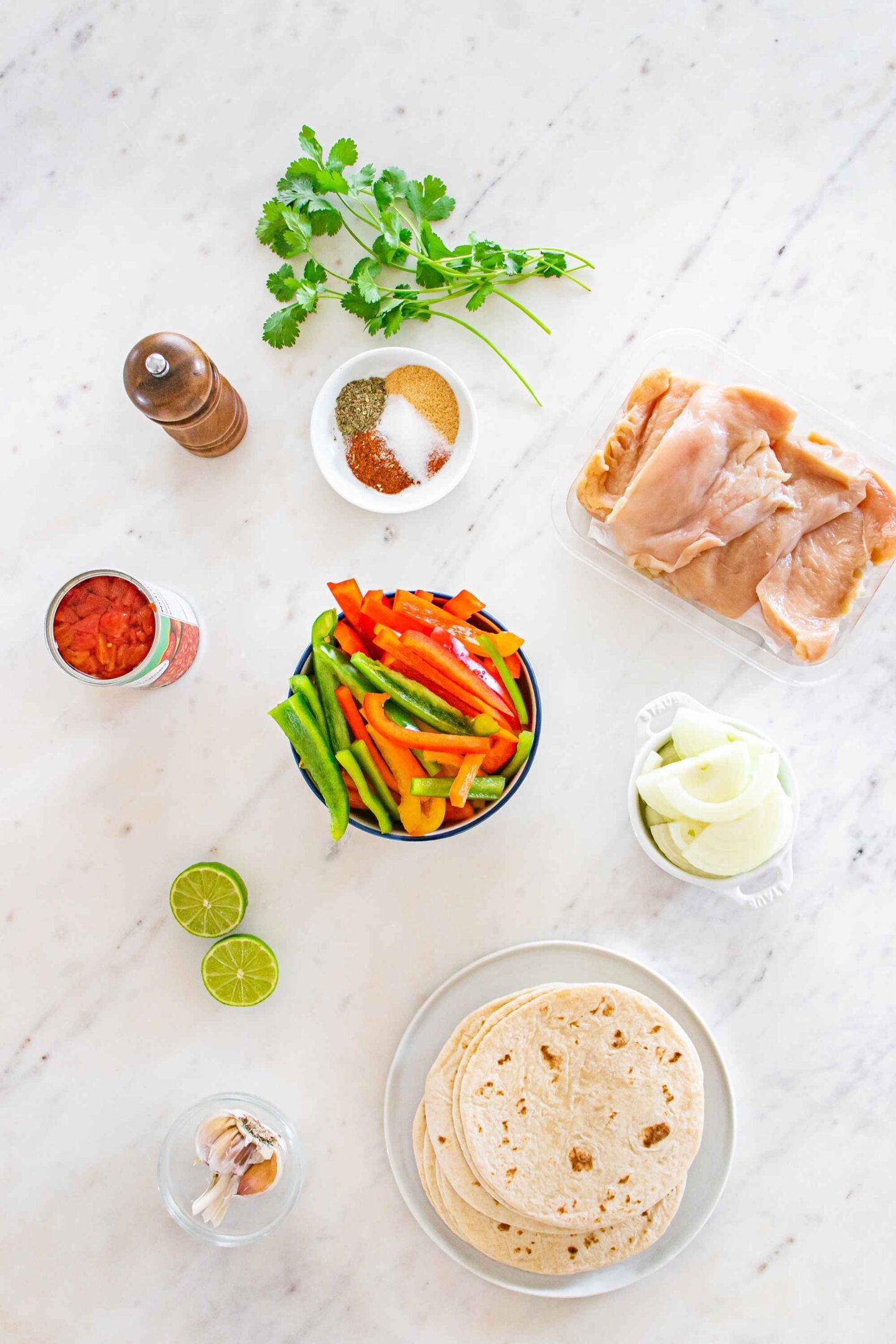 crockpot chicken fajitas ingredients