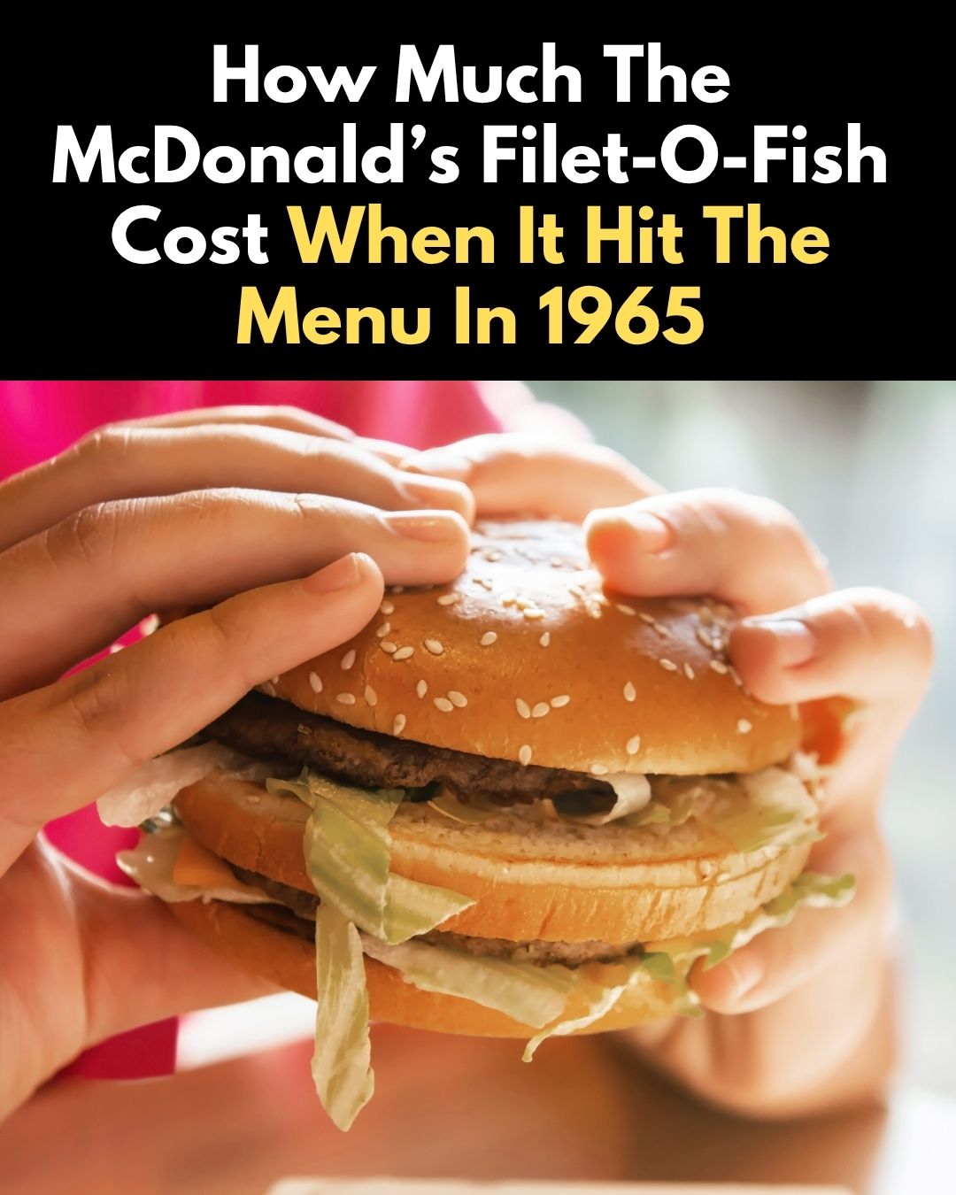 mcdonalds filet of fish