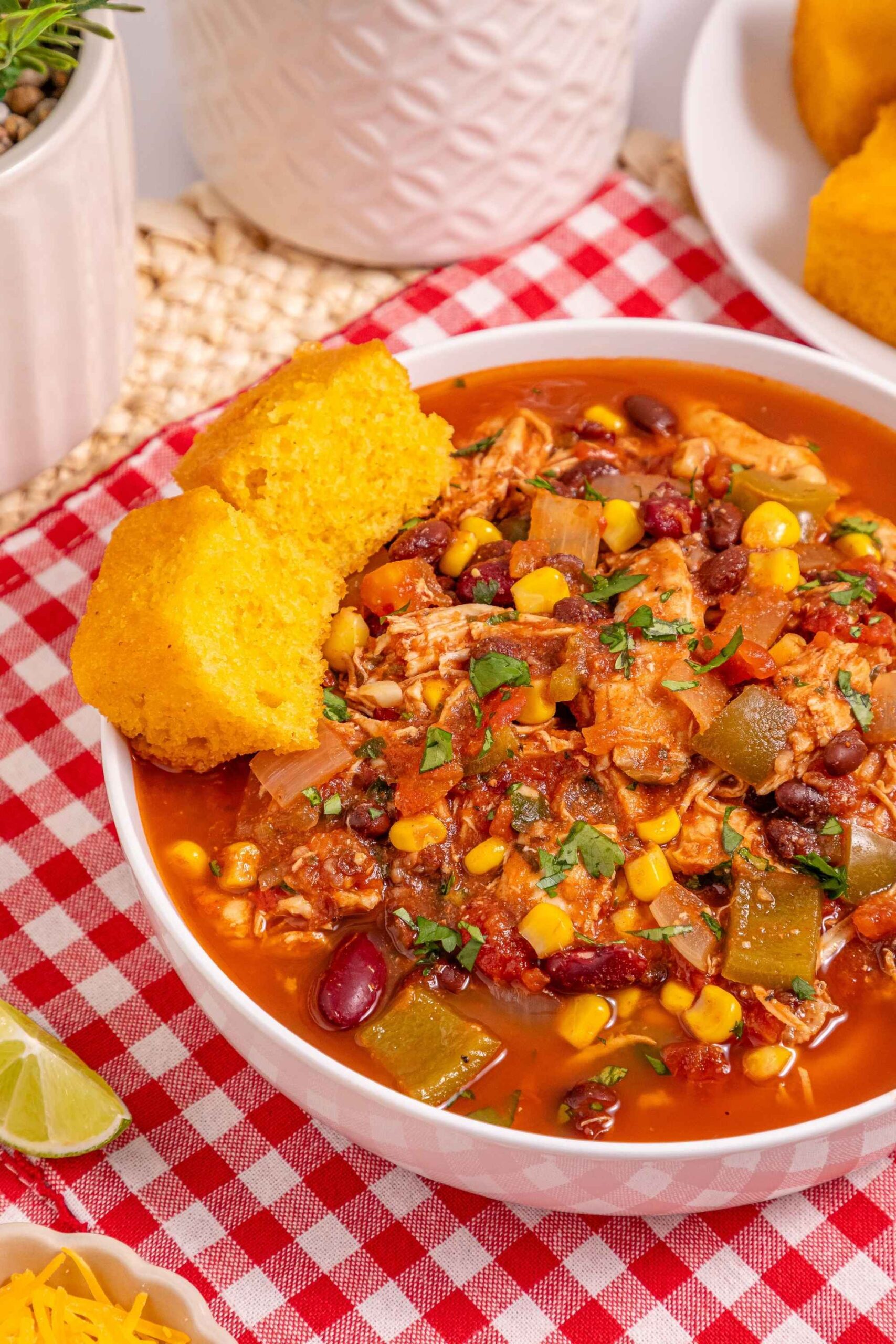 red chicken chili