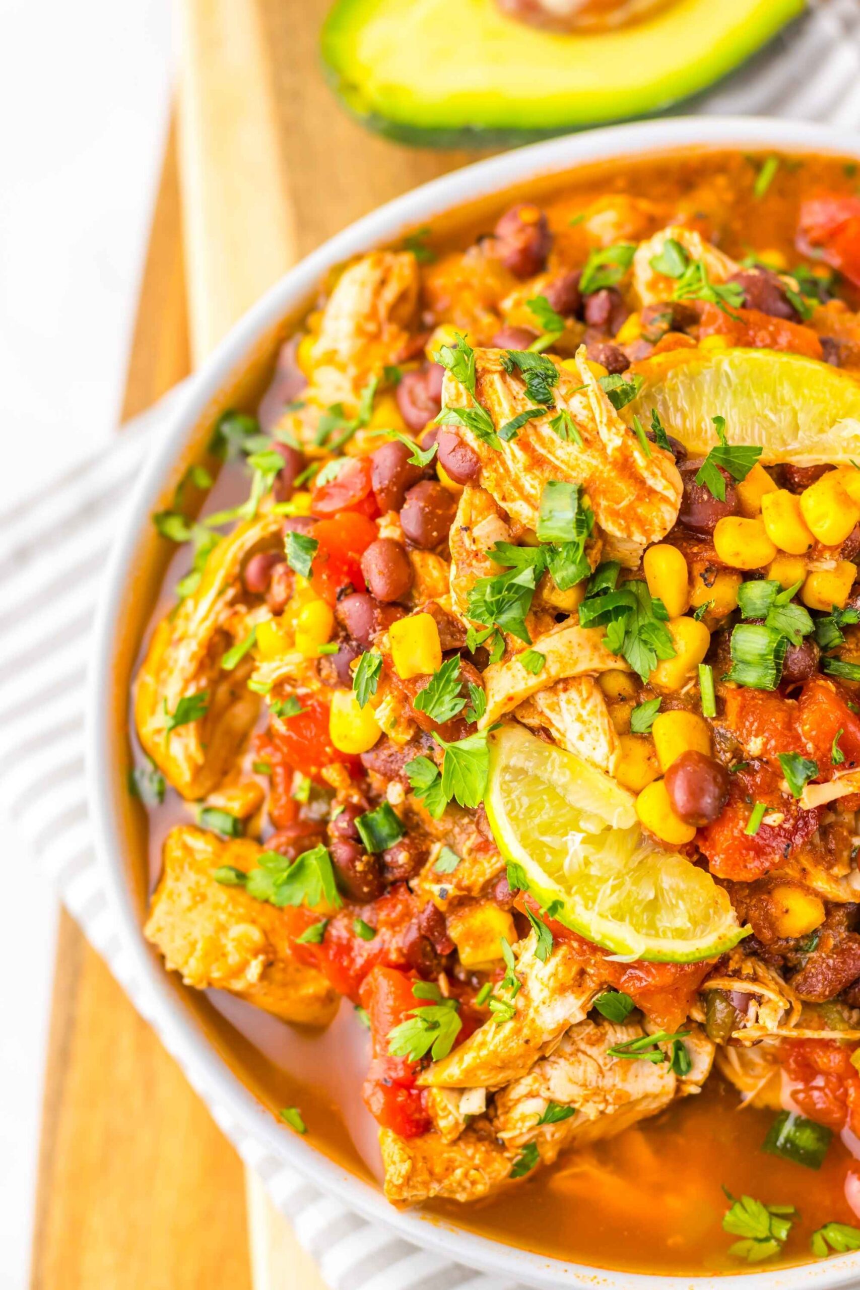 slow cooker enchilada soup