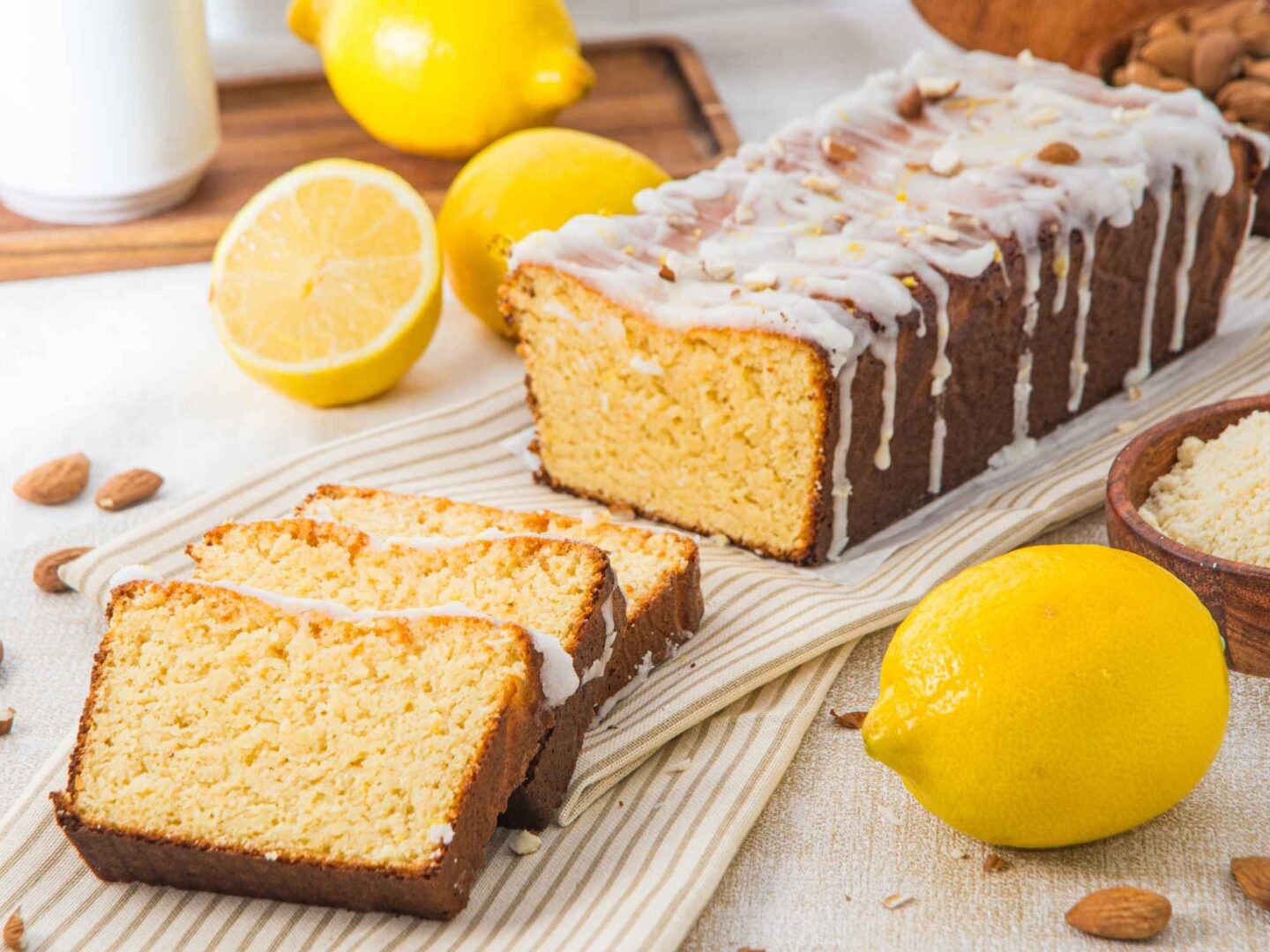 almond flour lemon loaf