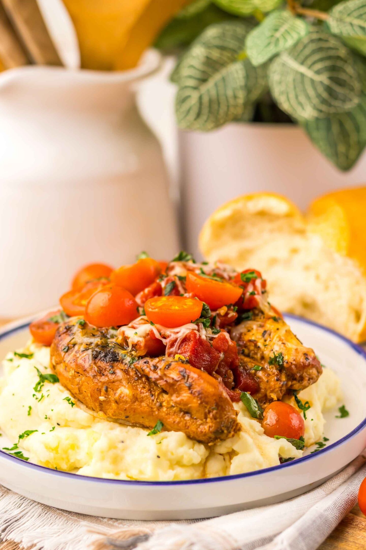 bruschetta crockpot chicken
