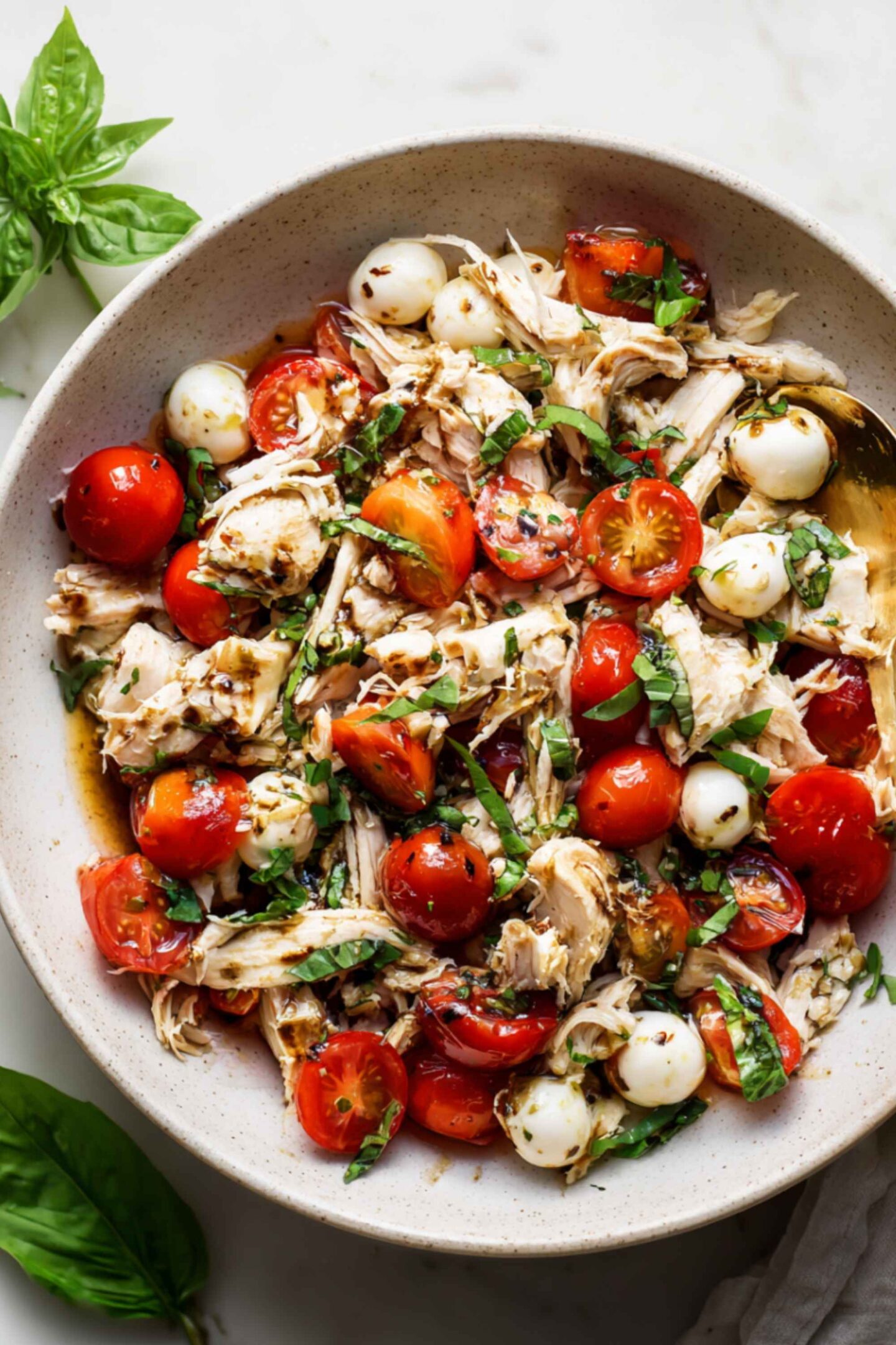 chicken caprese salad