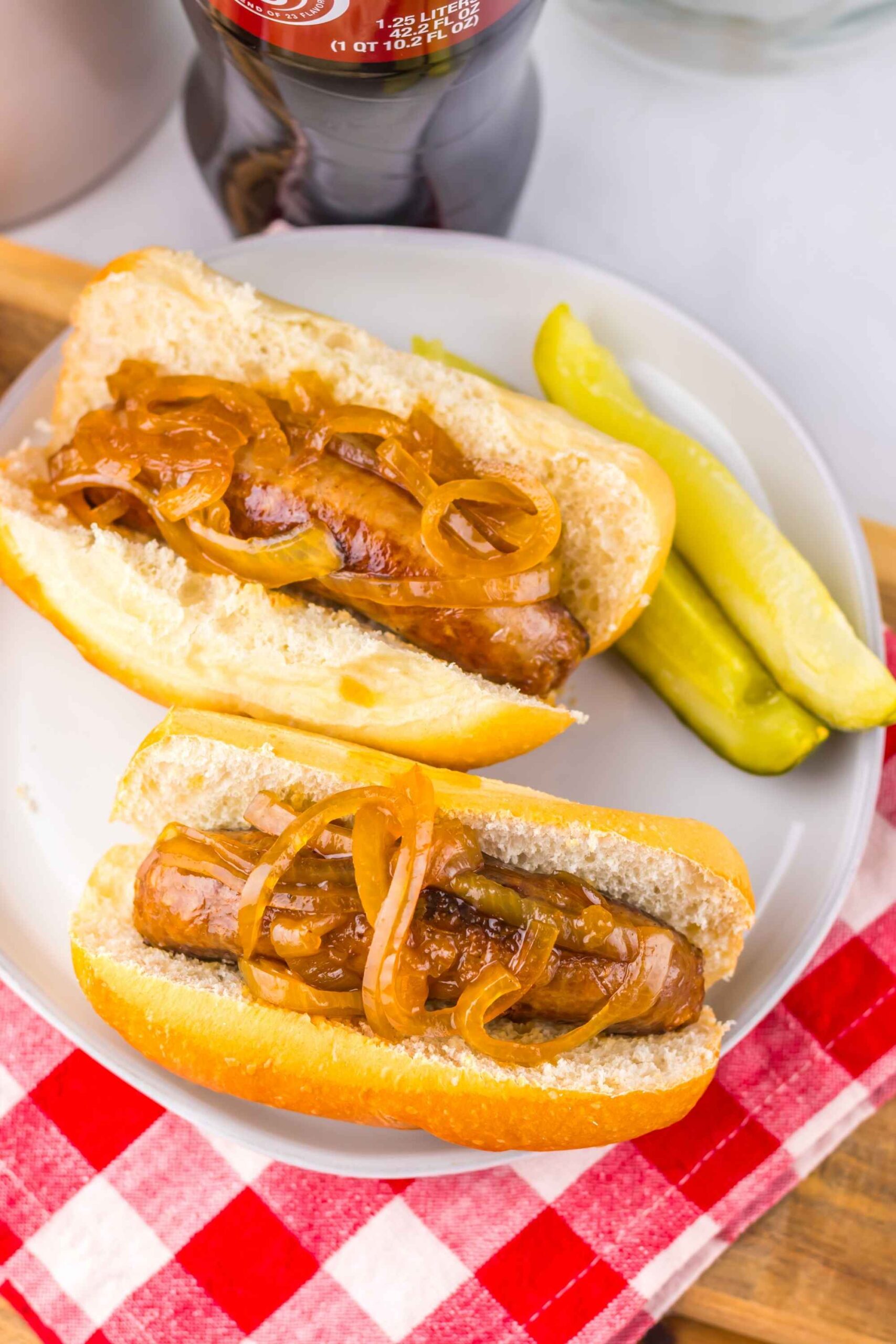 crockpot dr pepper brats