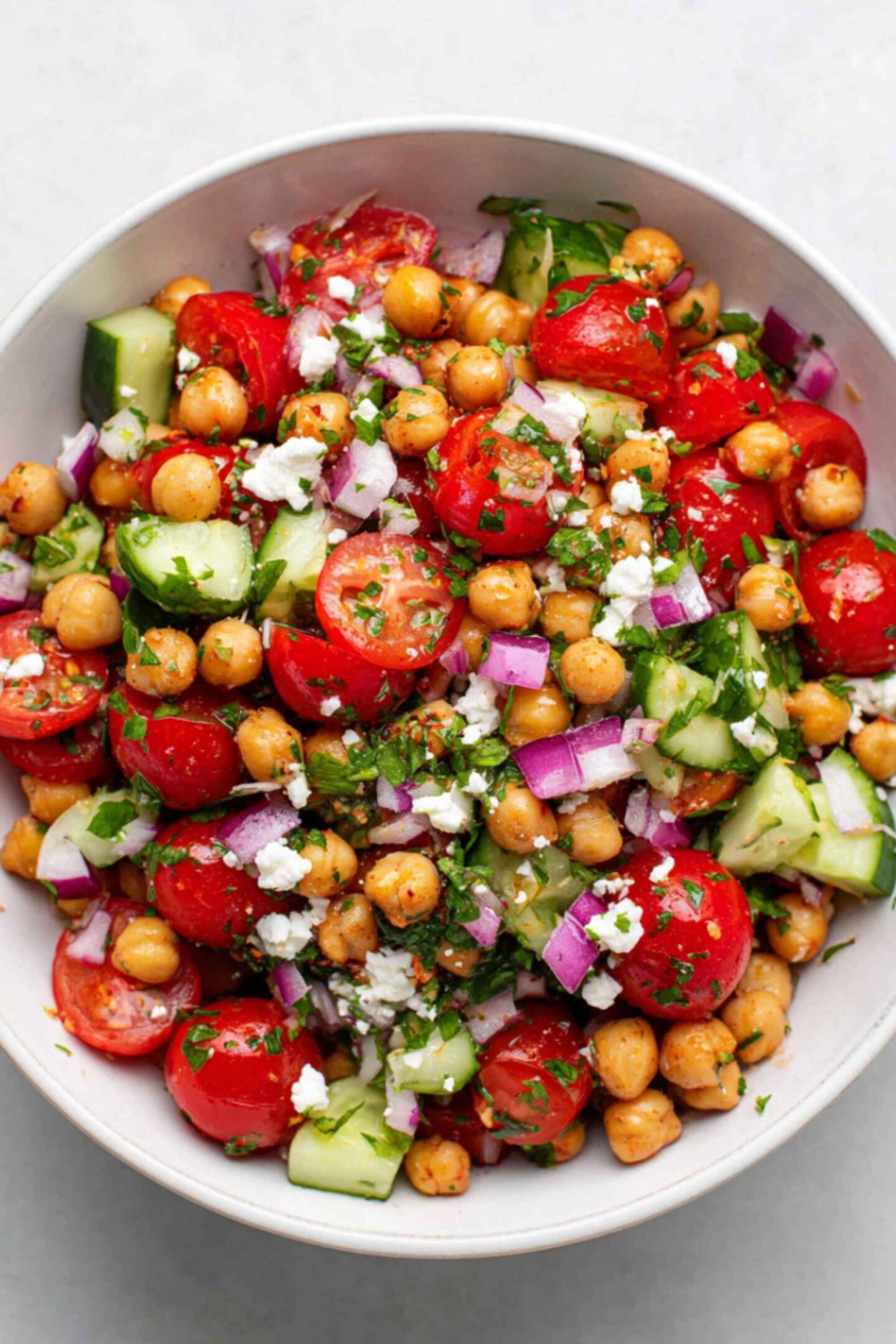 italian chickpea salad