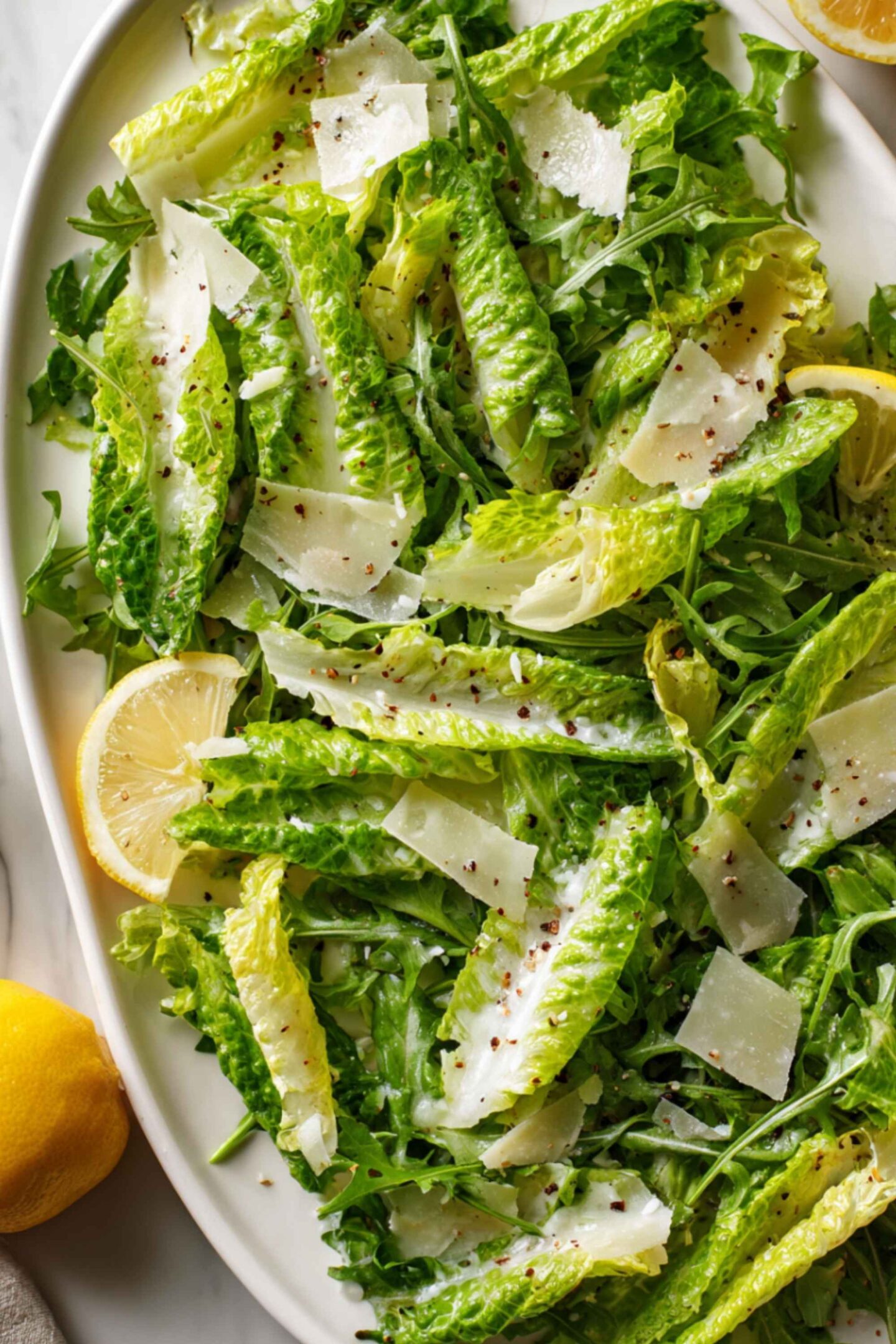lemon parmesan greens
