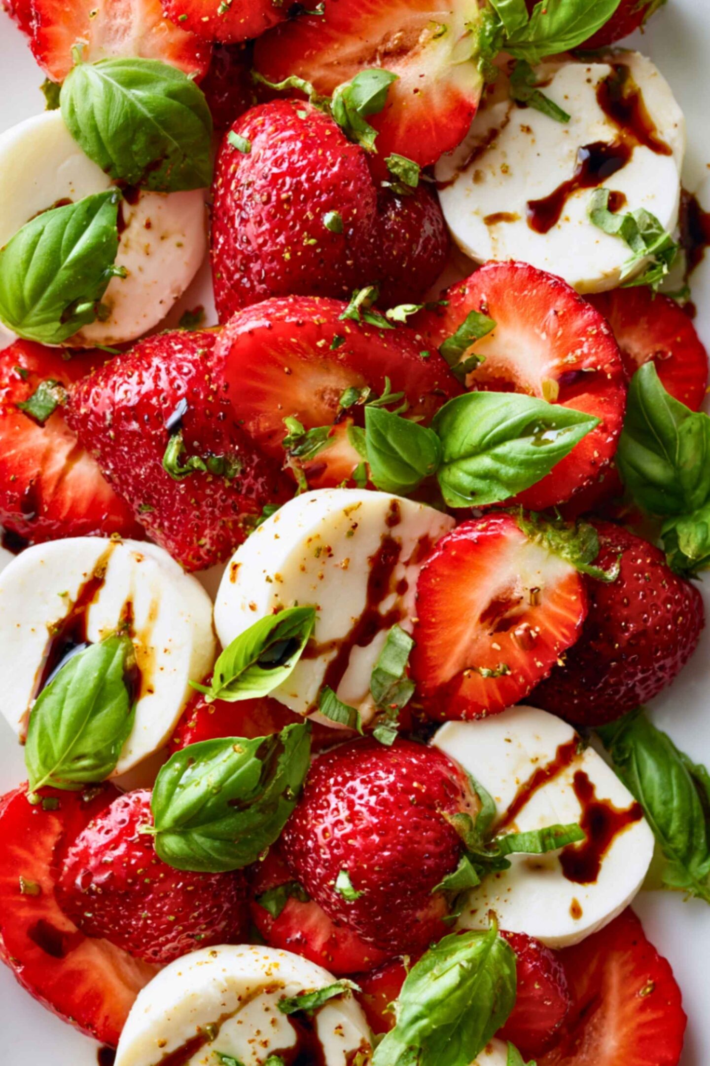 strawberry caprese salad