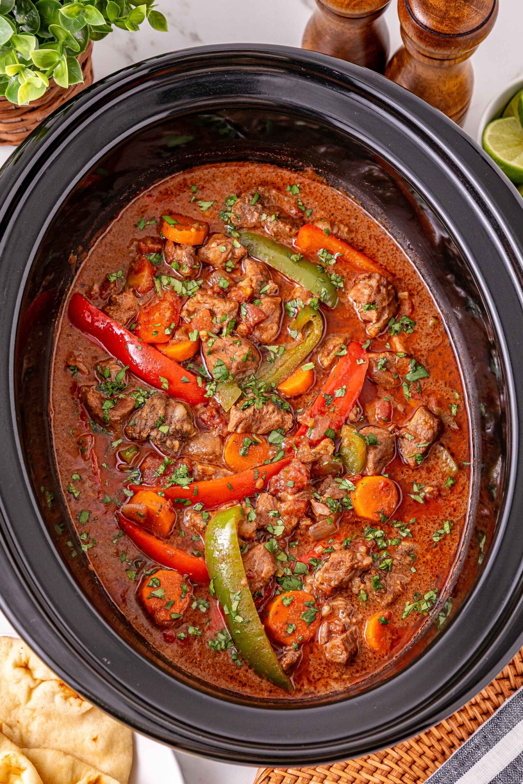 slow cooker beef curry