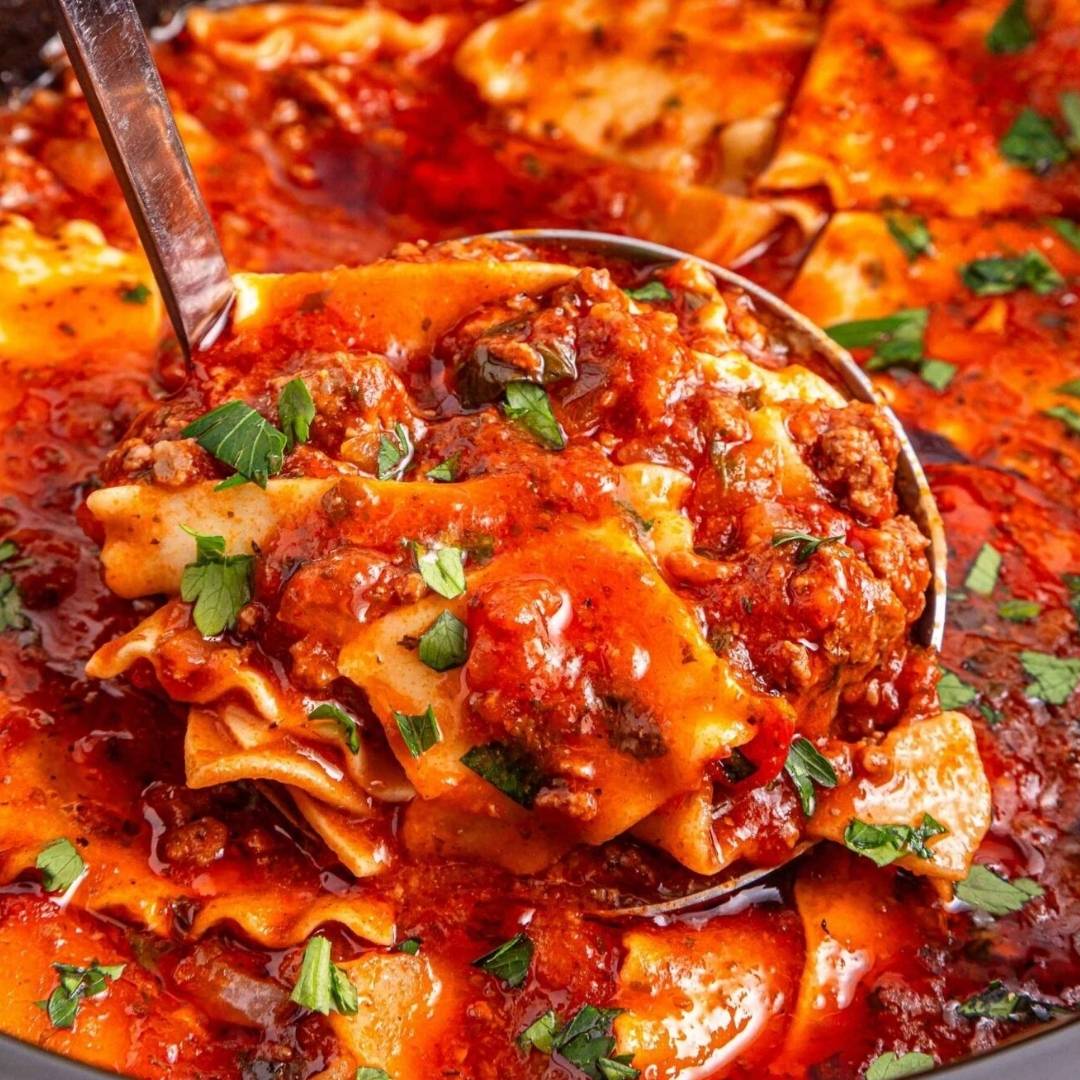 lasagna soup